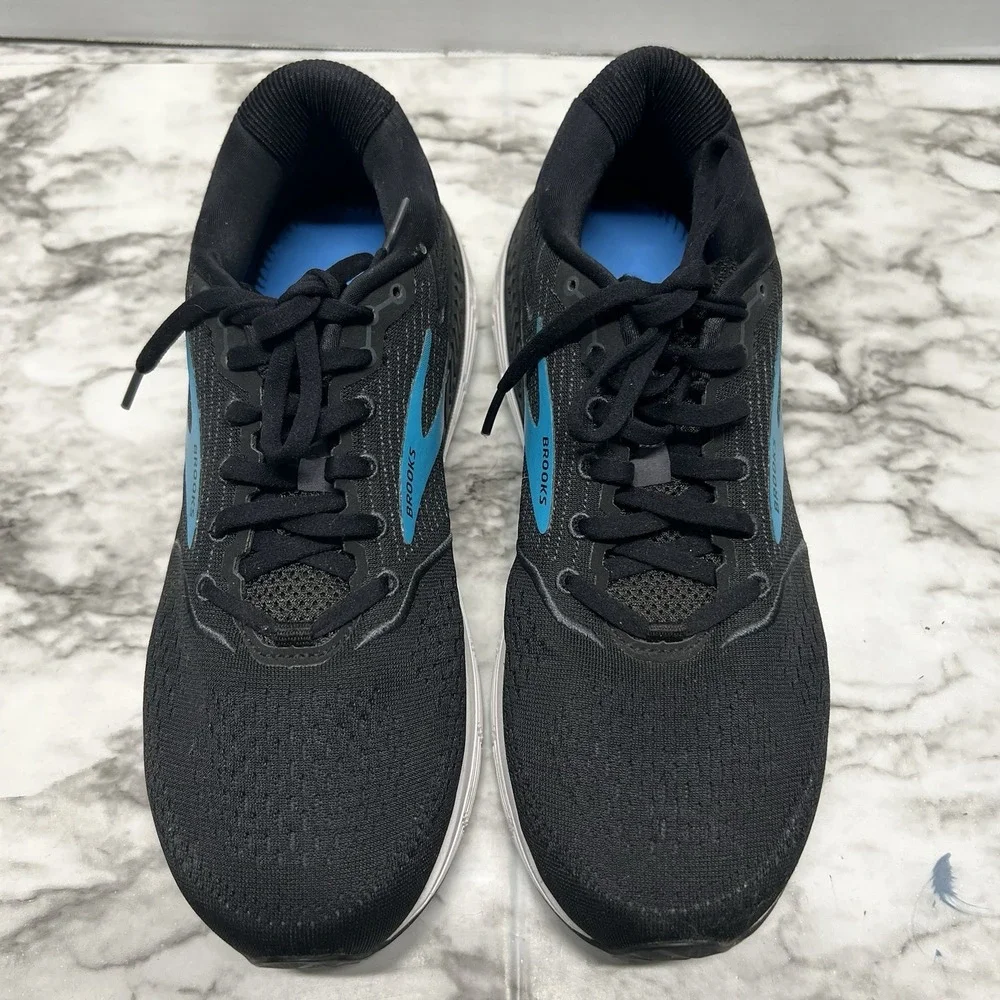 Brooks Ariel 20 Womens 11 B Black Teal Running Shoes 1203151D064 Stability